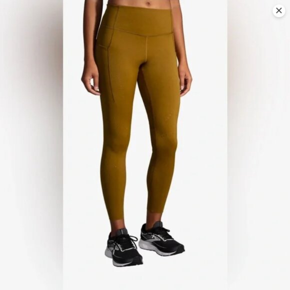 Brooks Method 7/8 Tight Lady Golden Hour Leggings - Size XL - Picture 1 of 14